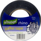 UltraTape Rhino Black Gaffer Tape 50mm x 50m