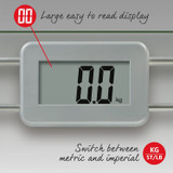 Salter Toughened Glass Compact Electronic Bathroom Scale 150kg Capacity