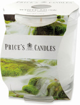 Prices Cluster Jar White Musk Candle
