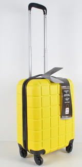Borderline Cabin Case Luggage Trolley Yellow 55 x 36 x 23cm