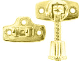 Securit Brassed Sash Fastener 