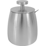 Belmont Stainless Steel Satin Sugar Bowl And Lid 350ml