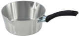 15cm Polished Steel Milk Pan