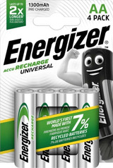 Energizer Rechargeable Battery 1300mAh (CD4) AA