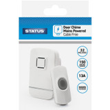 Status 150m Wire-free Doorchime Plug In