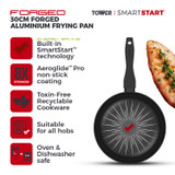 Tower Forged Smart Start Frying Pan 30cm