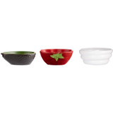 Typhoon World Foods Set of 3 Fajita Dip Bowls