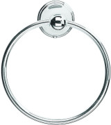 Croydex Westminster Chrome Towel Ring 