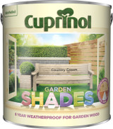 Cuprinol Garden Shades Country Cream 2.5Ltr 