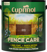 Cuprinol Less Mess Fence Care Rustic Brown 6ltr