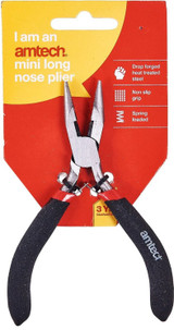 Amtech Sprung Mini Long Nose Pliers 