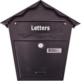 Amtech Post Box BLACK 