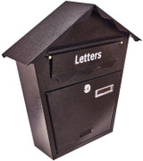 Amtech Post Box BLACK 