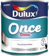 Dulux Once Gloss Pure Brilliant White 2.5L