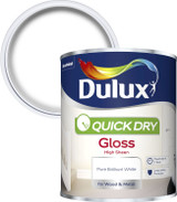 Dulux Water Based Gloss White 750ml