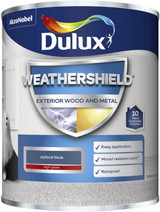 Dulux Weathershield Exterior Gloss Oxford Blue 750ml 