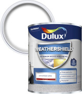 Dulux Weathershield Exterior Gloss Pure Brilliant White 750ml 