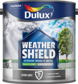 Dulux Weathershield Dark Grey Undercoat 2.5L