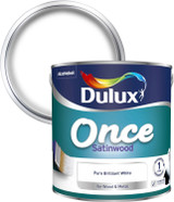 Dulux Once Satinwood White 2.5L