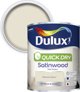 Dulux Quick Dry Satinwood Natural Calico 750ml