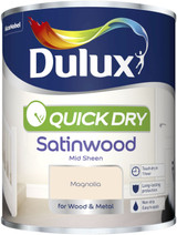 Dulux Quick Dry Satinwood Magnolia 750ml