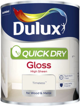 Dulux Quick Dry Gloss Timeless 750ml