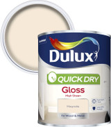 Dulux Quick Dry Gloss Magnolia 750ml