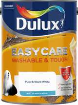 Dulux Easycare Matt Pure Brilliant White 5L