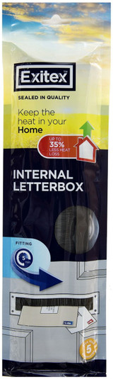 Exitex Letter Box Seal BROWN 