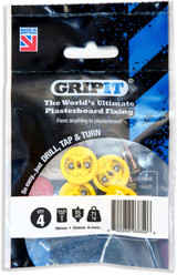 Gripit Plasterboard Fixing 15mm Max 71kg Pack of 4  