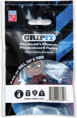 Gripit Plasterboard Fixing 20mm Max 93kg Pack of 4