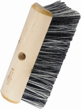 Hillbrush 263mm Stiff Black White PP Broom 