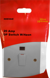 20 Amp DP Switch W/Neon 