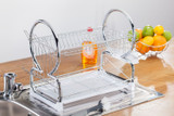 Judge Chrome 2 Tier Dish Drainer 