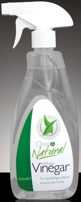 Clean & Natural White Vinegar 500ml 4% Strength