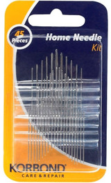 Korbond Home Needle Kit Assorted Sizes 45 Needles