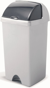 Addis Grey Roll Top Bin 50Ltr