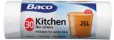 Baco 25Ltr Kitchen Bin Liners pk30