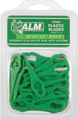 ALM QT028 Qualcast Bosch Plastic Mower Cutters Pack of 20