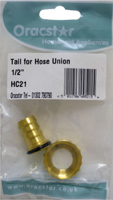 Oracstar HC21 1/2"Brass Spare Tail GardenTap 