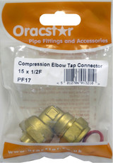 Oracstor 15mmx 1/2" Elbow Swivel Connector 