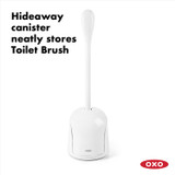 OXO Good Grips Compact Toilet Brush Set White 