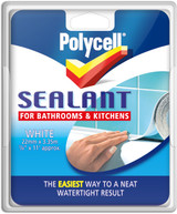 Polycell Sealant Strip 22mm White 