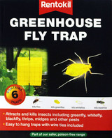 Rentokil (6) Greenhouse Whitefly Traps 