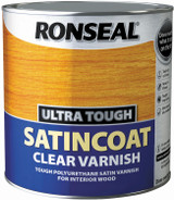 Ronseal Satincoat Clear Varnish 2.5Ltr