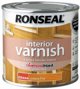 Ronseal Interior Varnish Antique Pine Gloss 250ml