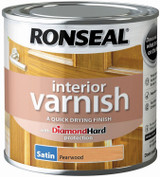 Ronseal Interior Varnish Pearwood Satin 250ml