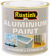 Rustins 250ml Aluminium Paint QD 