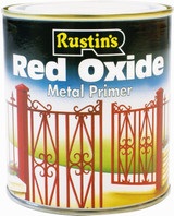 Rustins 500ml Red Oxide Metal Primer 