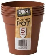 Sankey 5" 127mmPlastic Flower Pot (5)